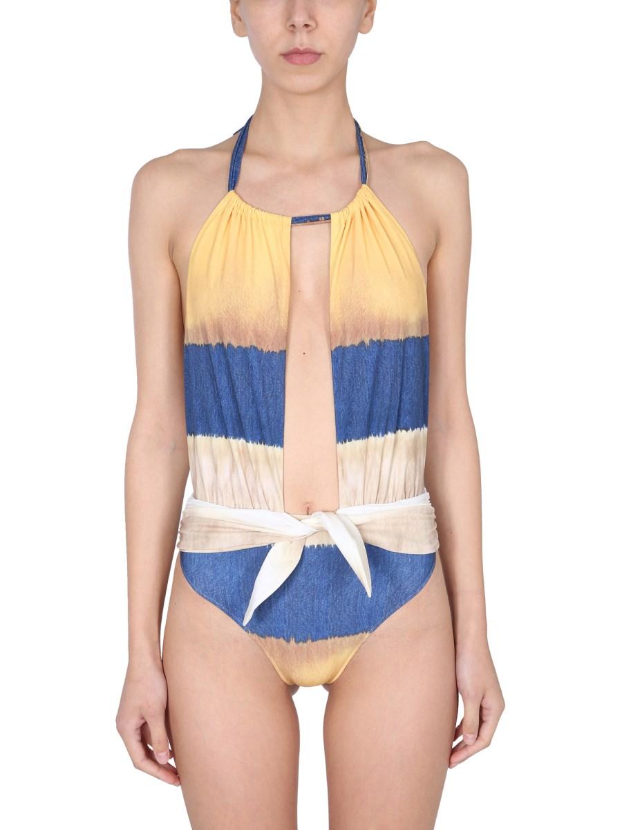 ALBERTA FERRETTI COSTUME INTERO CON STAMPA TIE DYE