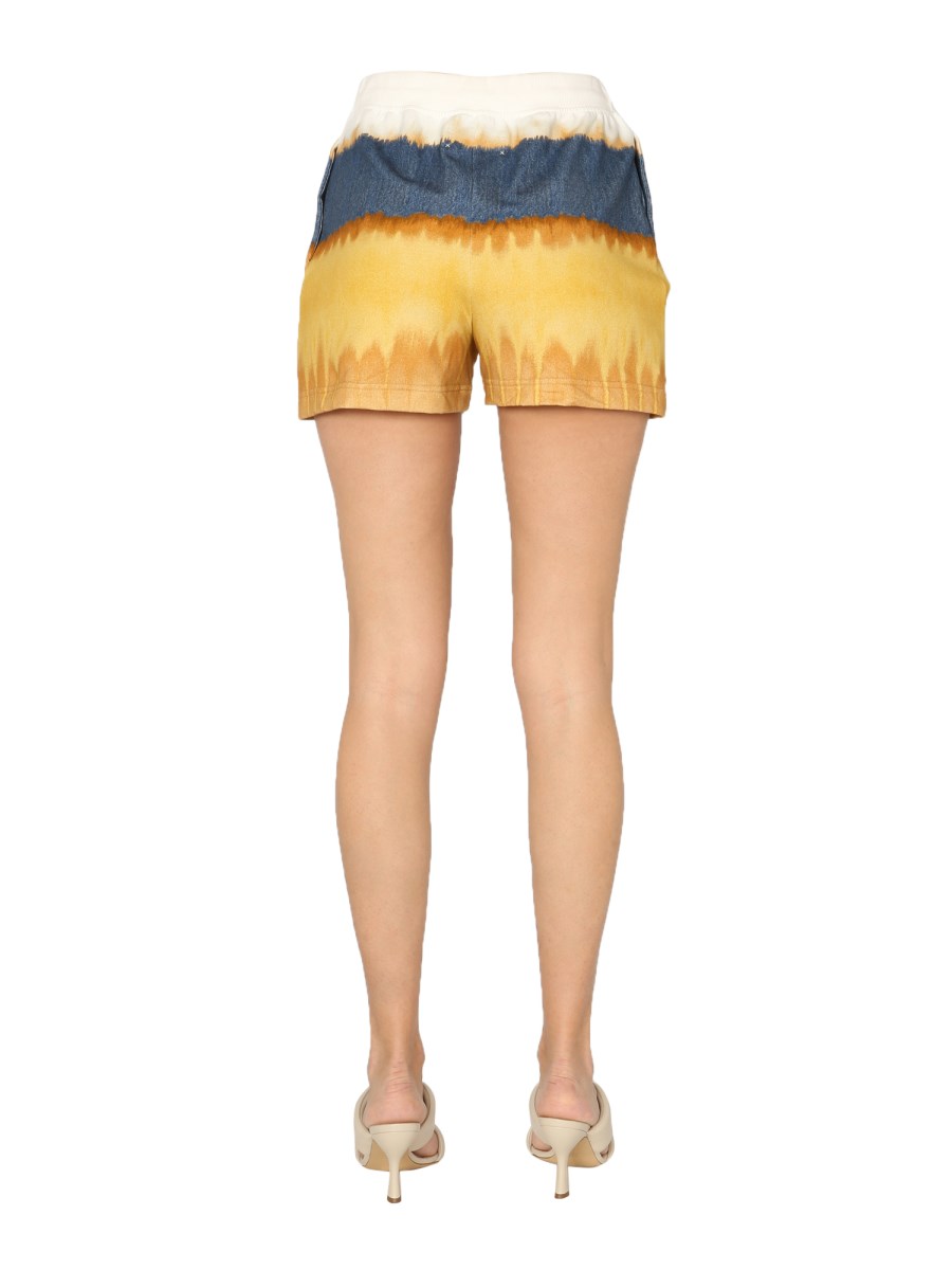 ALBERTA FERRETTI SHORT IN COTONE CON STAMPA