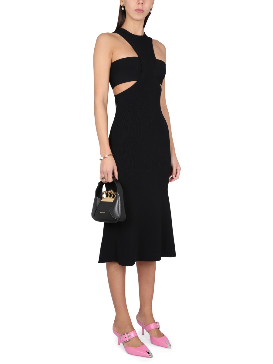 ALEXANDER McQUEEN ABITO CON HARNESS