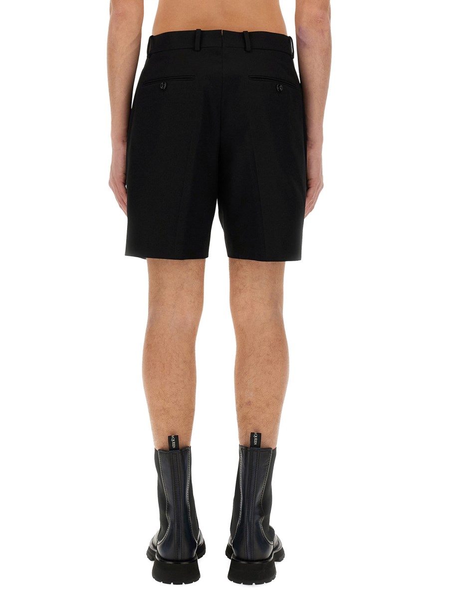 ALEXANDER McQUEEN BERMUDA IN COTONE