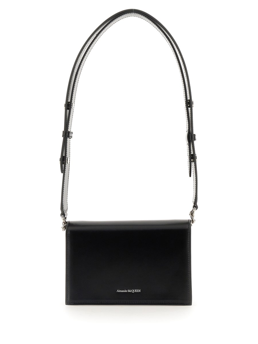 ALEXANDER McQUEEN BORSA SKULL SMALL IN PELLE