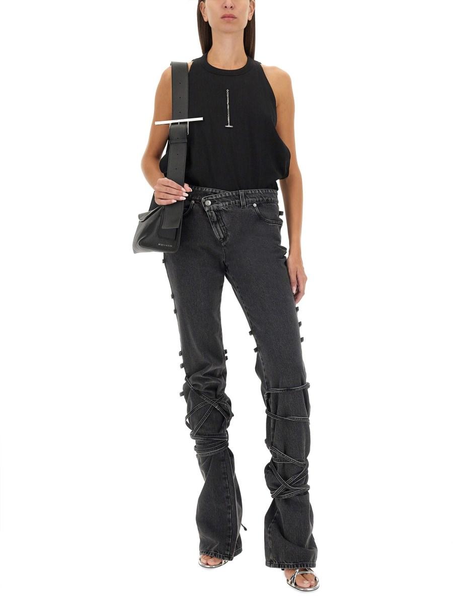 ALEXANDER McQUEEN BORSA SLING IN PELLE