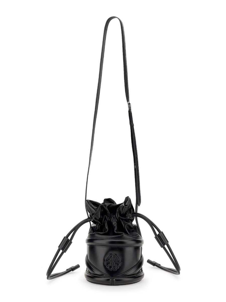 ALEXANDER McQUEEN BORSA THE SOFT CURVE IN PELLE