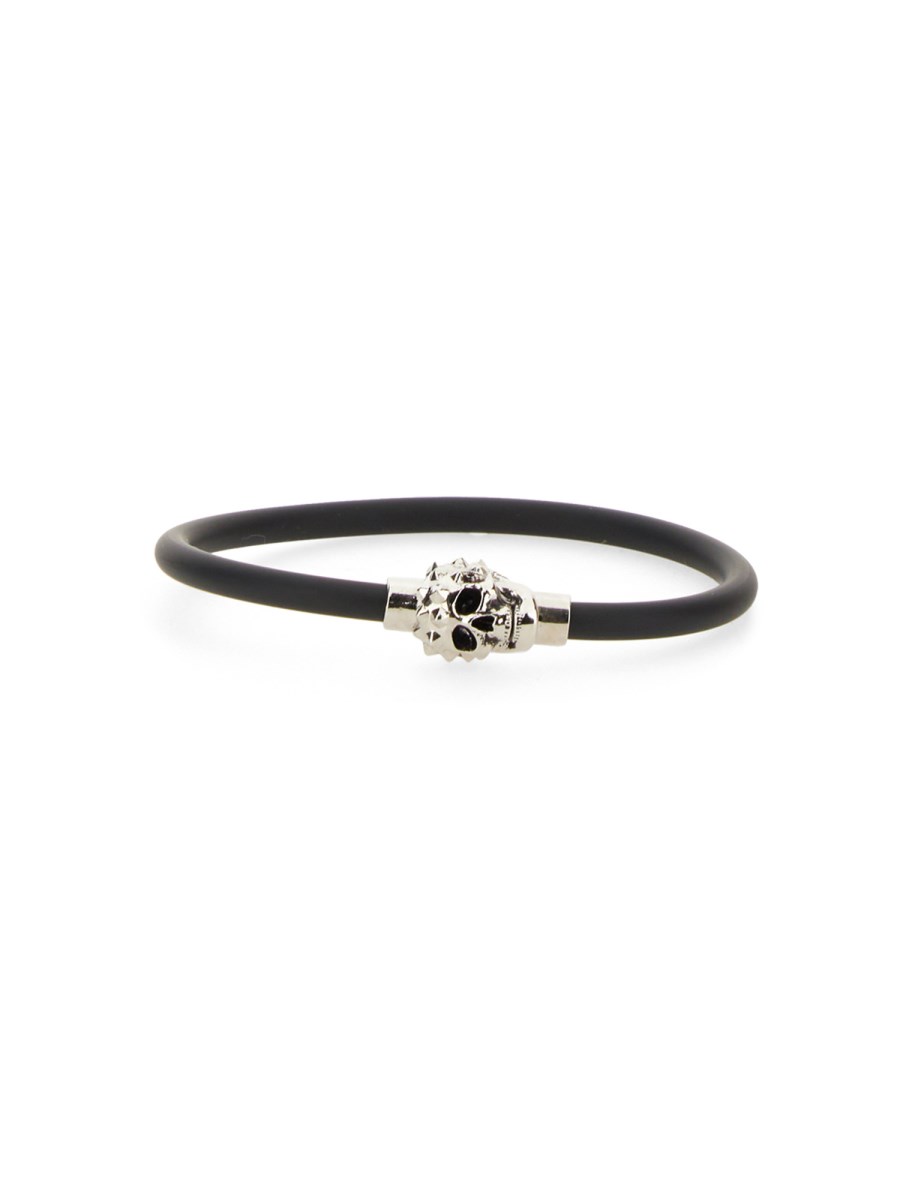ALEXANDER McQUEEN BRACCIALE CON SKULL