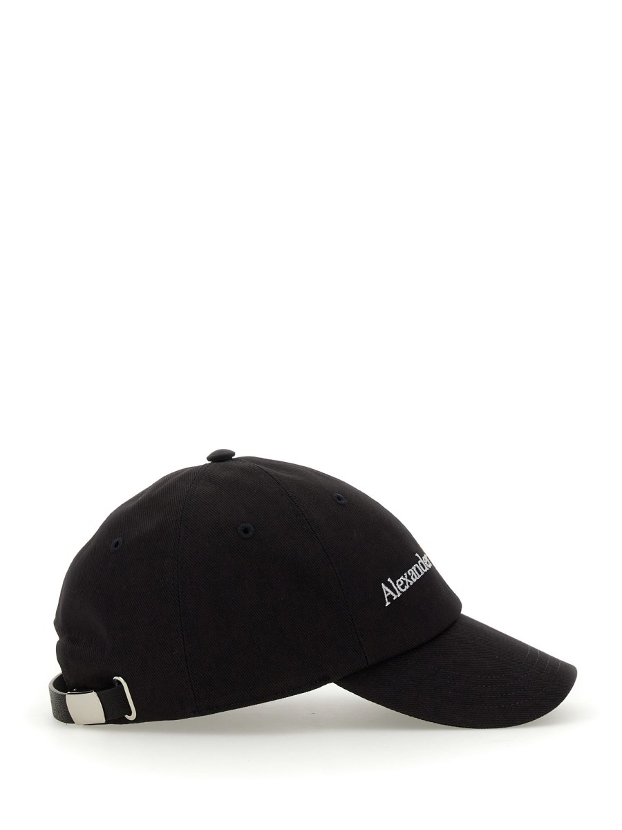 ALEXANDER McQUEEN CAPPELLO DA BASEBALL CON LOGO