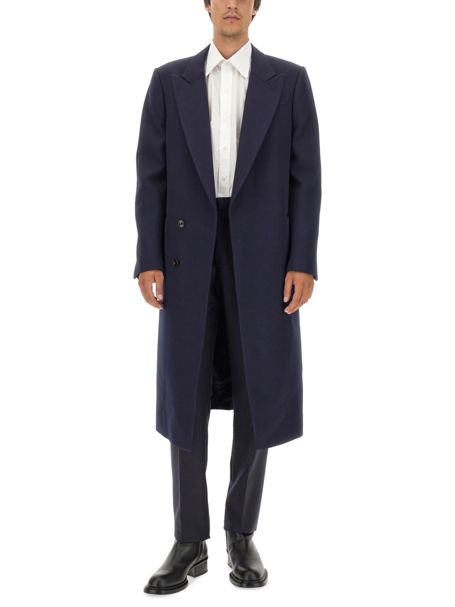 ALEXANDER McQUEEN CAPPOTTO DOPPIOPETTO IN LANA