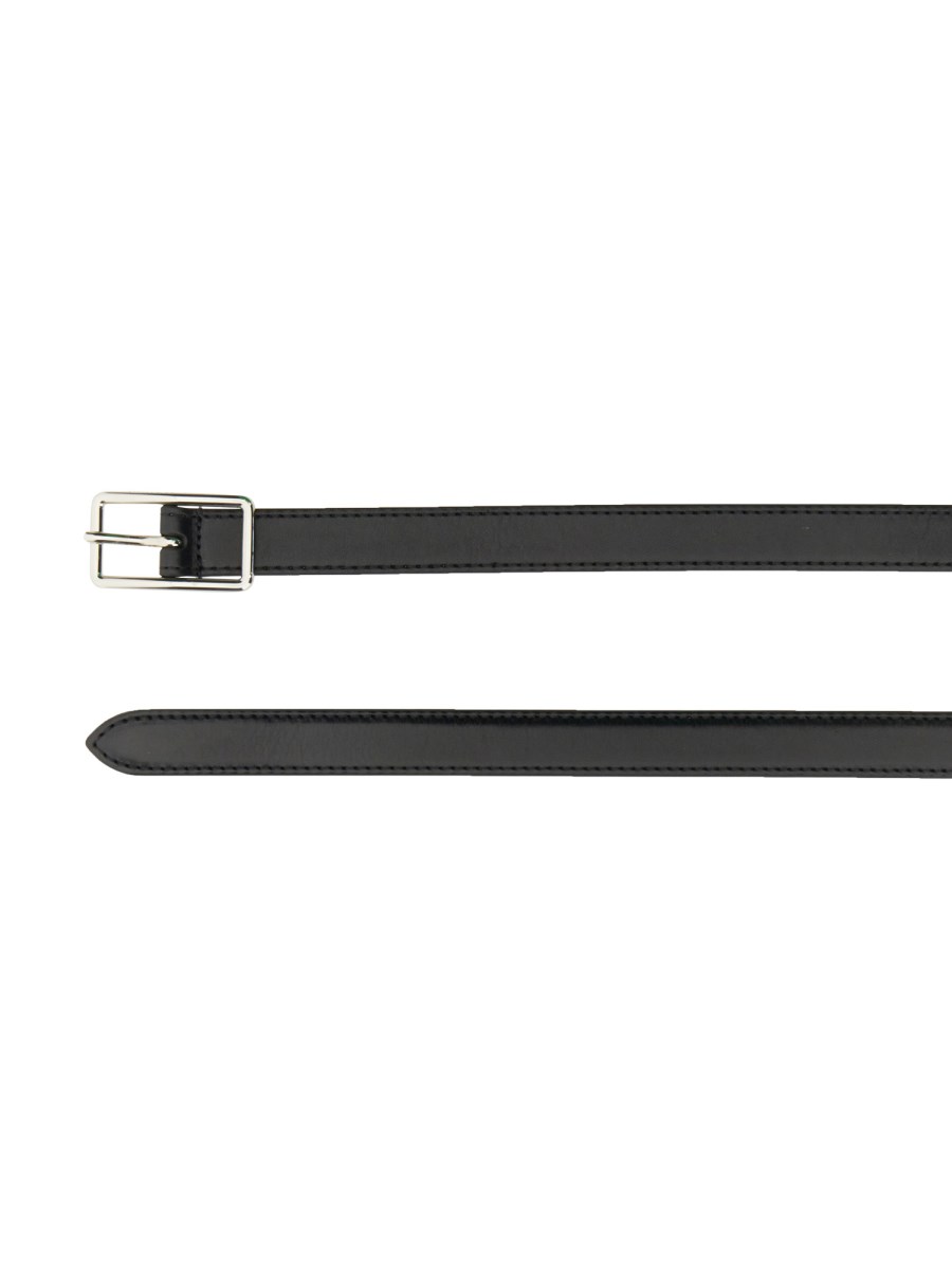 ALEXANDER McQUEEN CINTURA LUNGA IN PELLE