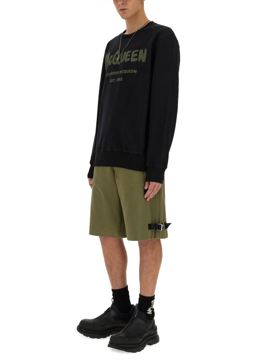 ALEXANDER McQUEEN FELPA CON LOGO