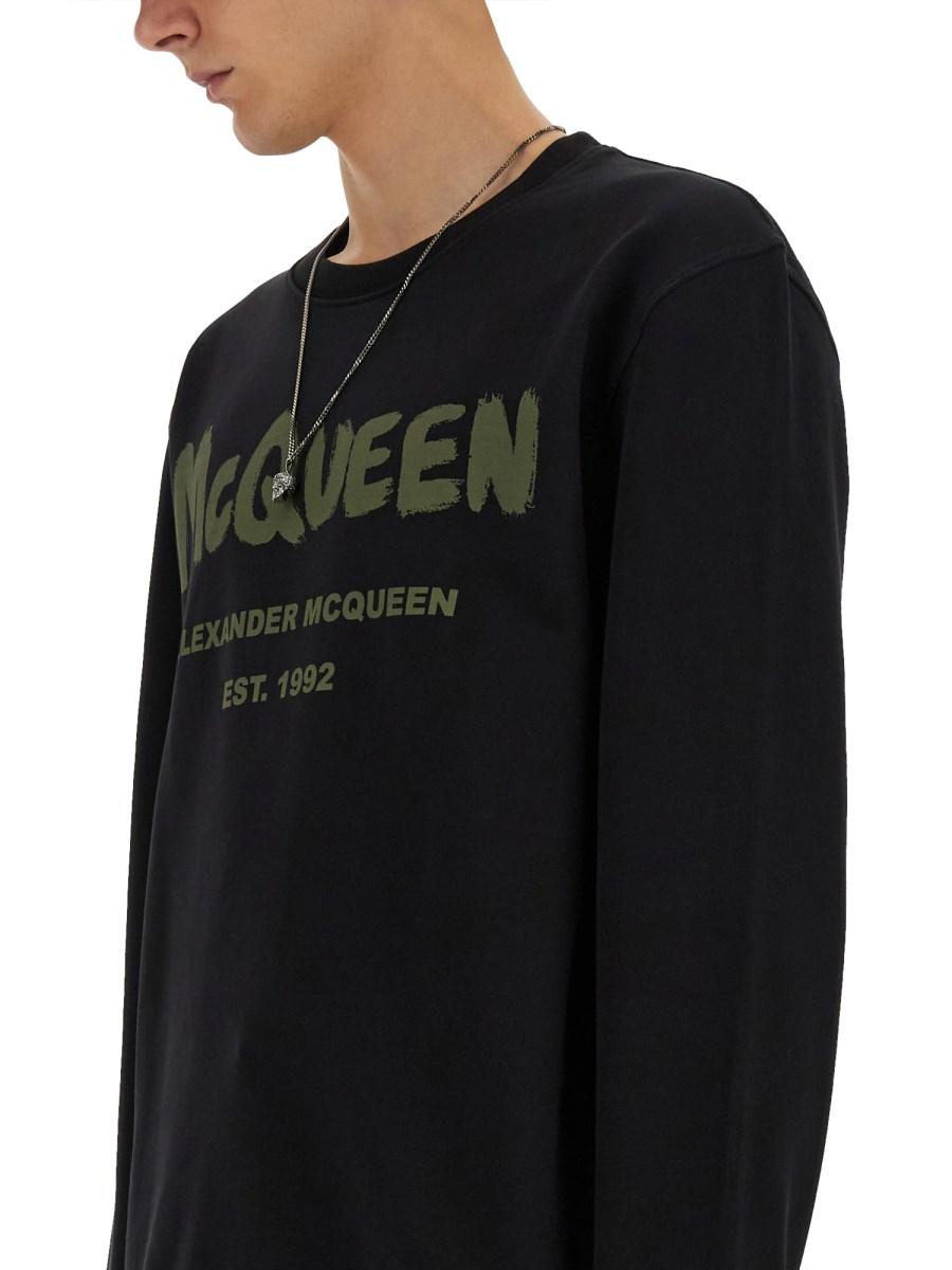 ALEXANDER McQUEEN FELPA CON LOGO