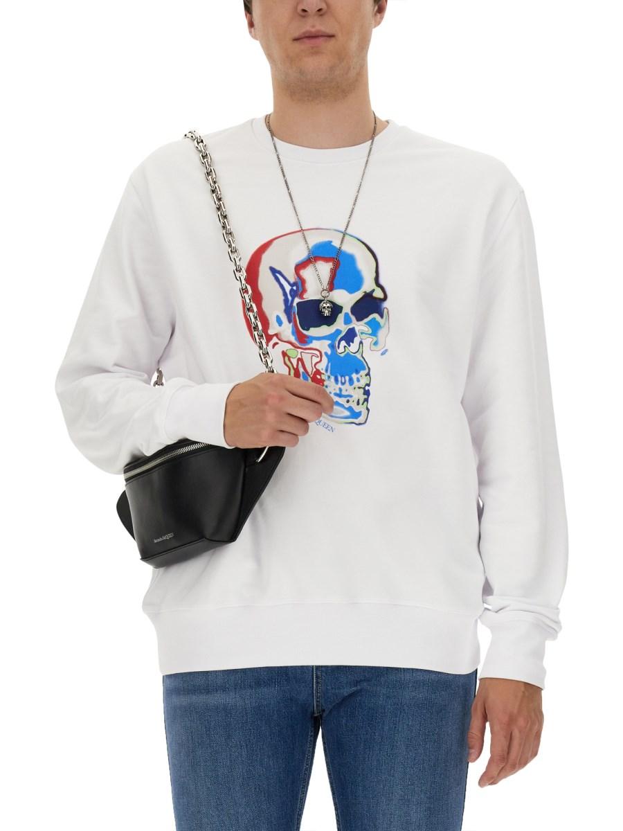 ALEXANDER McQUEEN FELPA SKULL