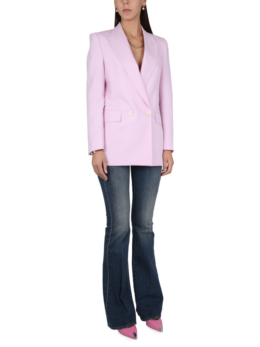 ALEXANDER McQUEEN GIACCA DOPPIOPETTO IN LANA