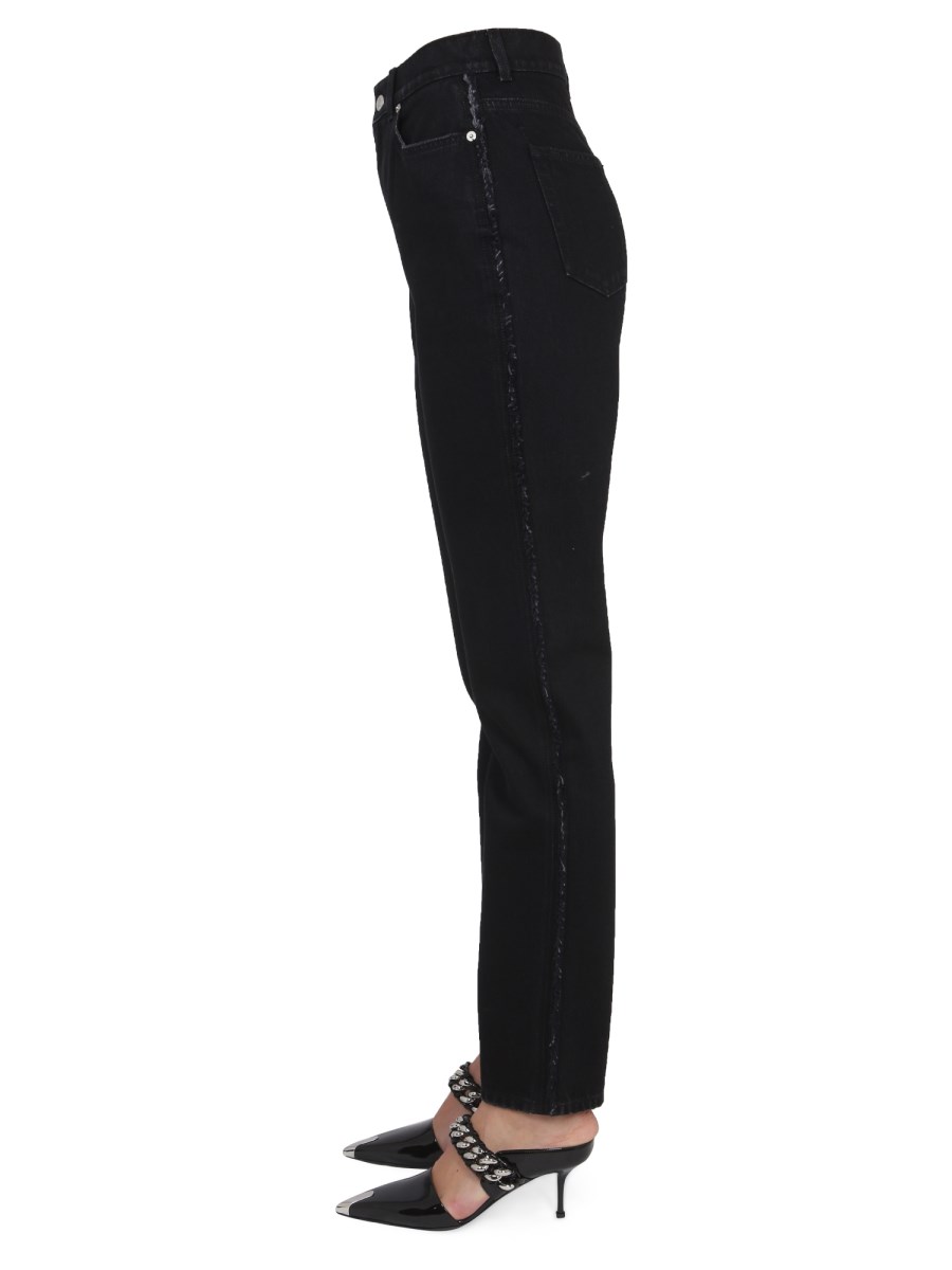 ALEXANDER McQUEEN JEANS BOYFRIEND IN DENIM