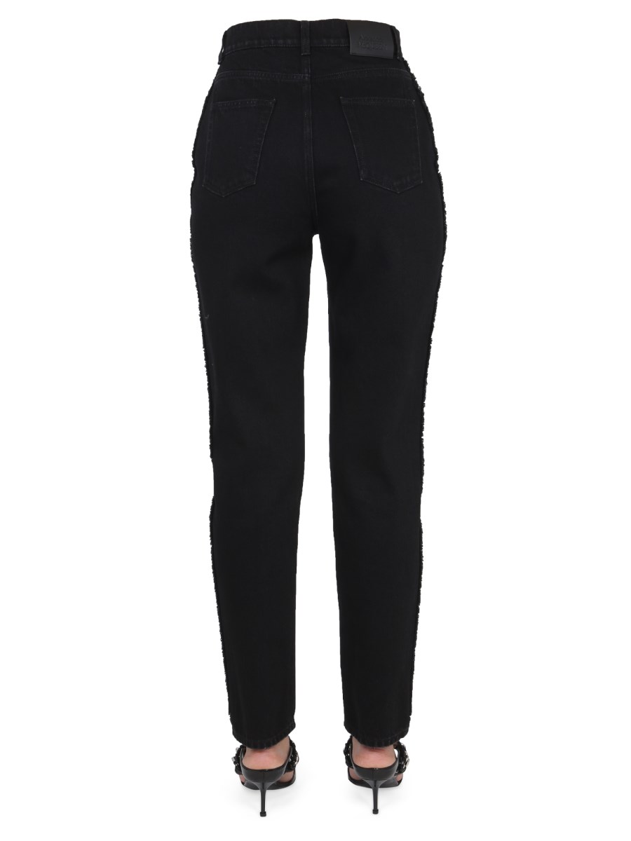 ALEXANDER McQUEEN JEANS BOYFRIEND IN DENIM