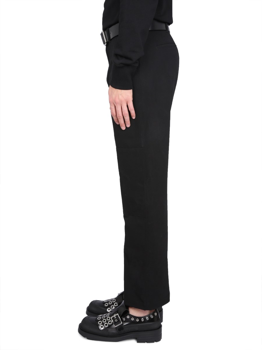 ALEXANDER McQUEEN PANTALONE WORKWEAR IN COTONE
