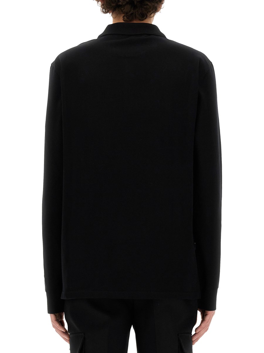 ALEXANDER McQUEEN POLO IN PIQUÉ DI COTONE CON LOGO
