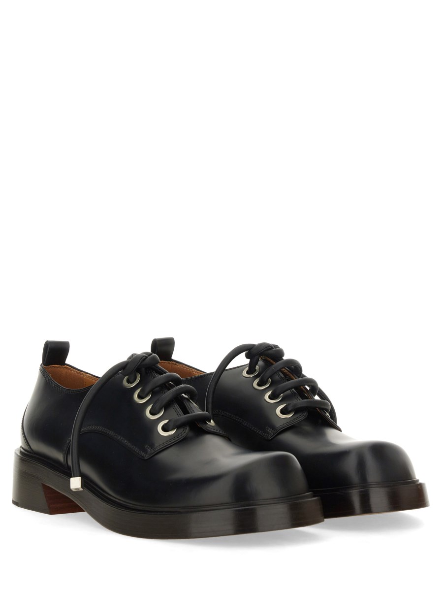 ALEXANDER McQUEEN SCARPA DERBY IN PELLE