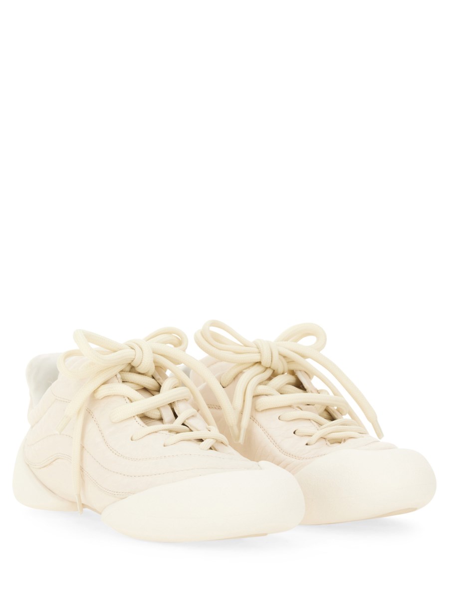ALEXANDER McQUEEN SNEAKER FLEXION IN PELLE