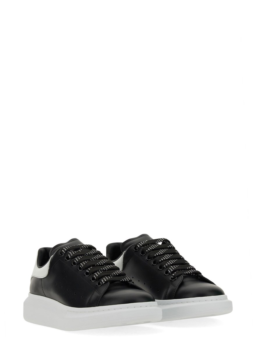 ALEXANDER McQUEEN SNEAKER OVERSIZE IN PELLE