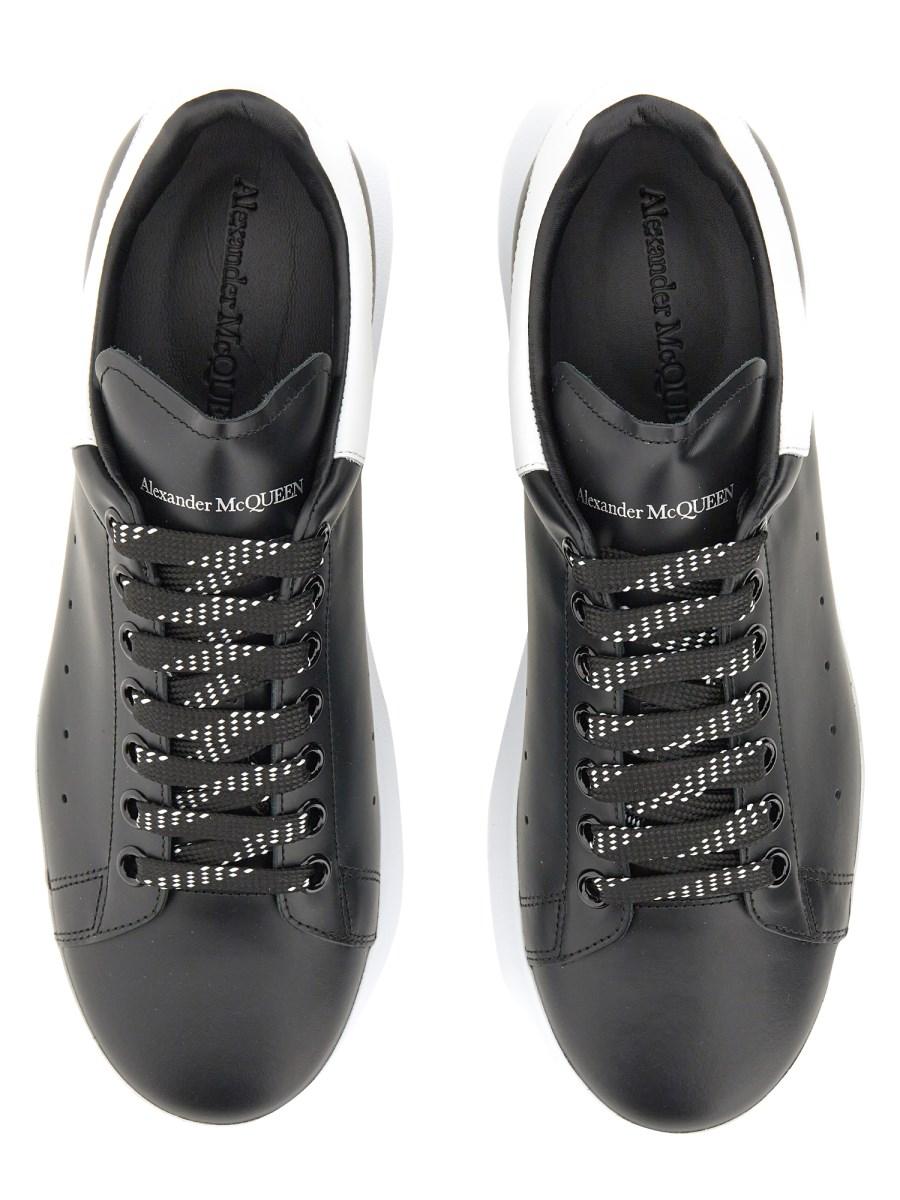 ALEXANDER McQUEEN SNEAKER OVERSIZE IN PELLE