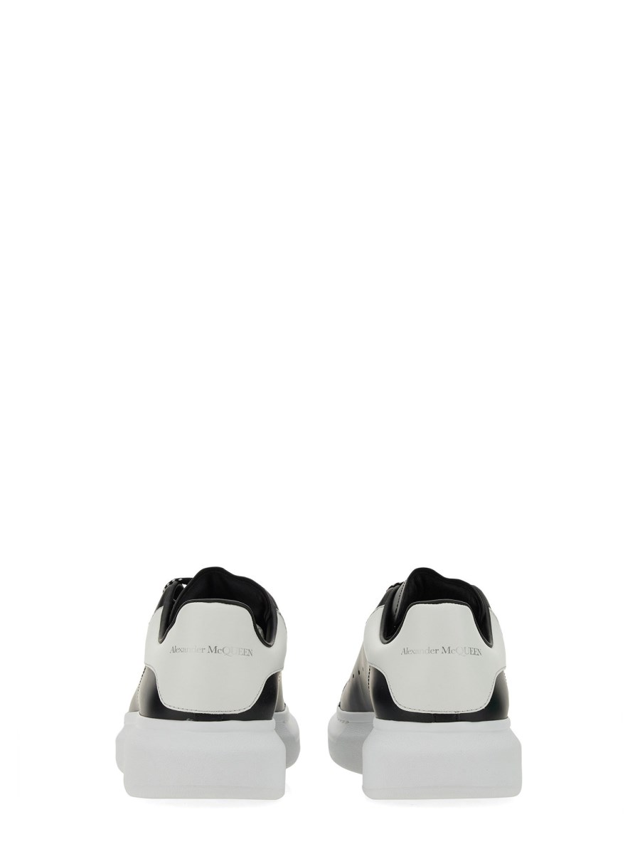 ALEXANDER McQUEEN SNEAKER OVERSIZE IN PELLE