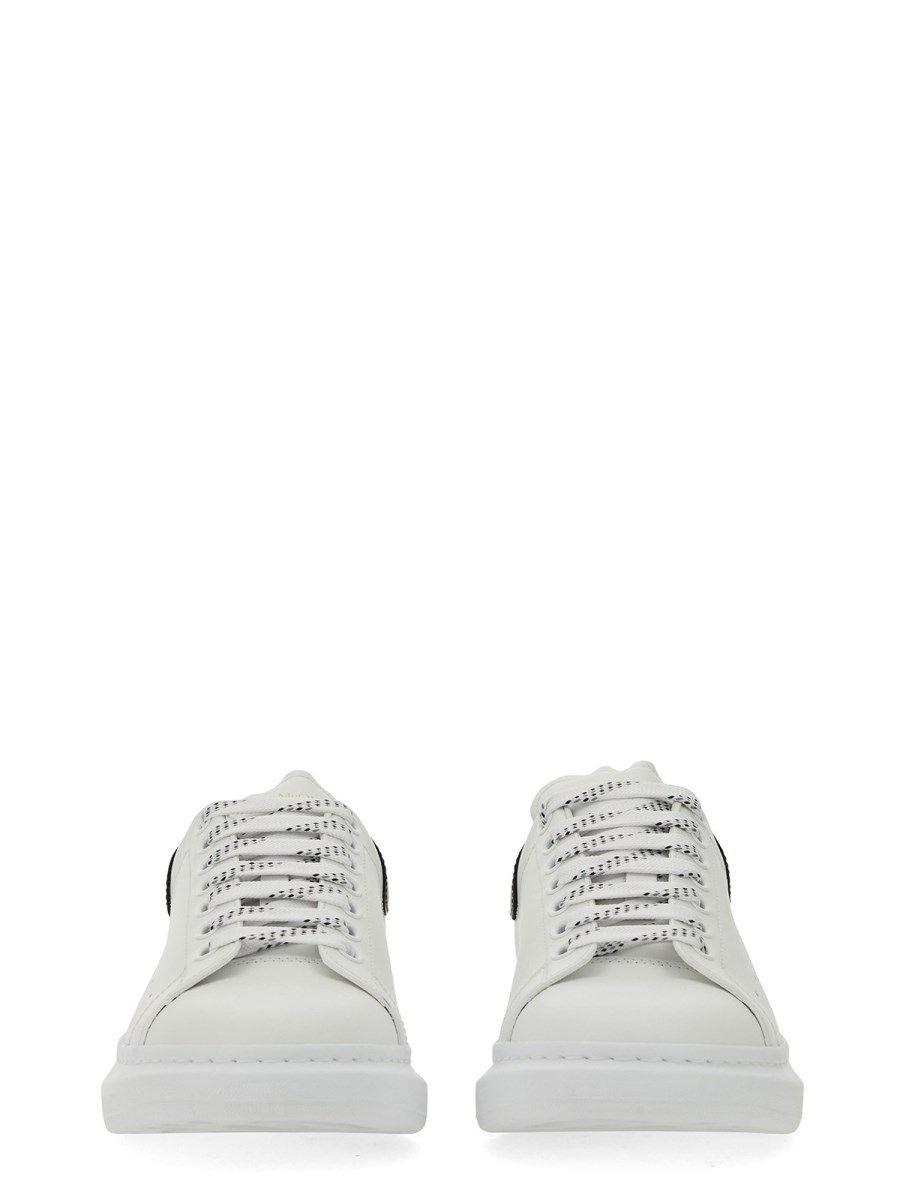 ALEXANDER McQUEEN SNEAKER OVERSIZE IN PELLE