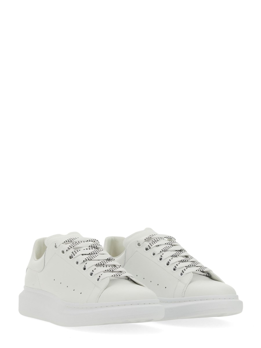 ALEXANDER McQUEEN SNEAKER OVERSIZE IN PELLE