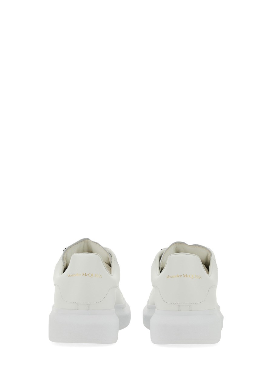 ALEXANDER McQUEEN SNEAKER OVERSIZE IN PELLE