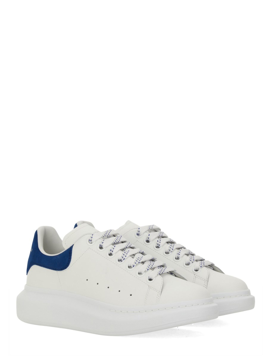 ALEXANDER McQUEEN SNEAKER OVERSIZE IN PELLE