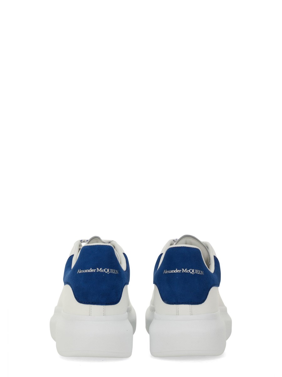 ALEXANDER McQUEEN SNEAKER OVERSIZE IN PELLE