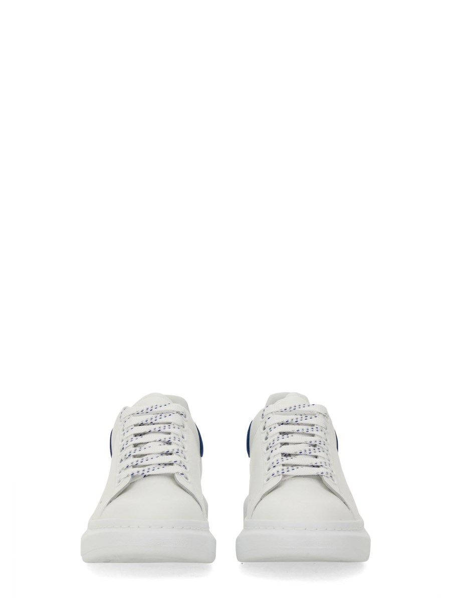 ALEXANDER McQUEEN SNEAKER OVERSIZE IN PELLE