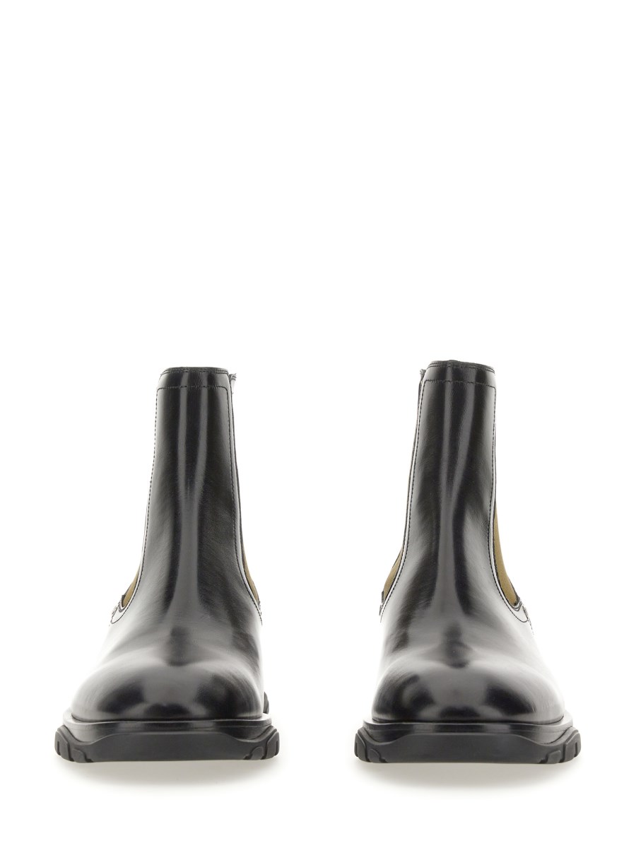 ALEXANDER McQUEEN STIVALE BEATLE IN PELLE