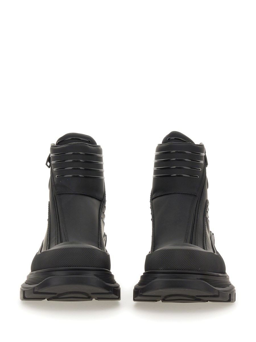ALEXANDER McQUEEN STIVALE MOTO TREAD SLICK