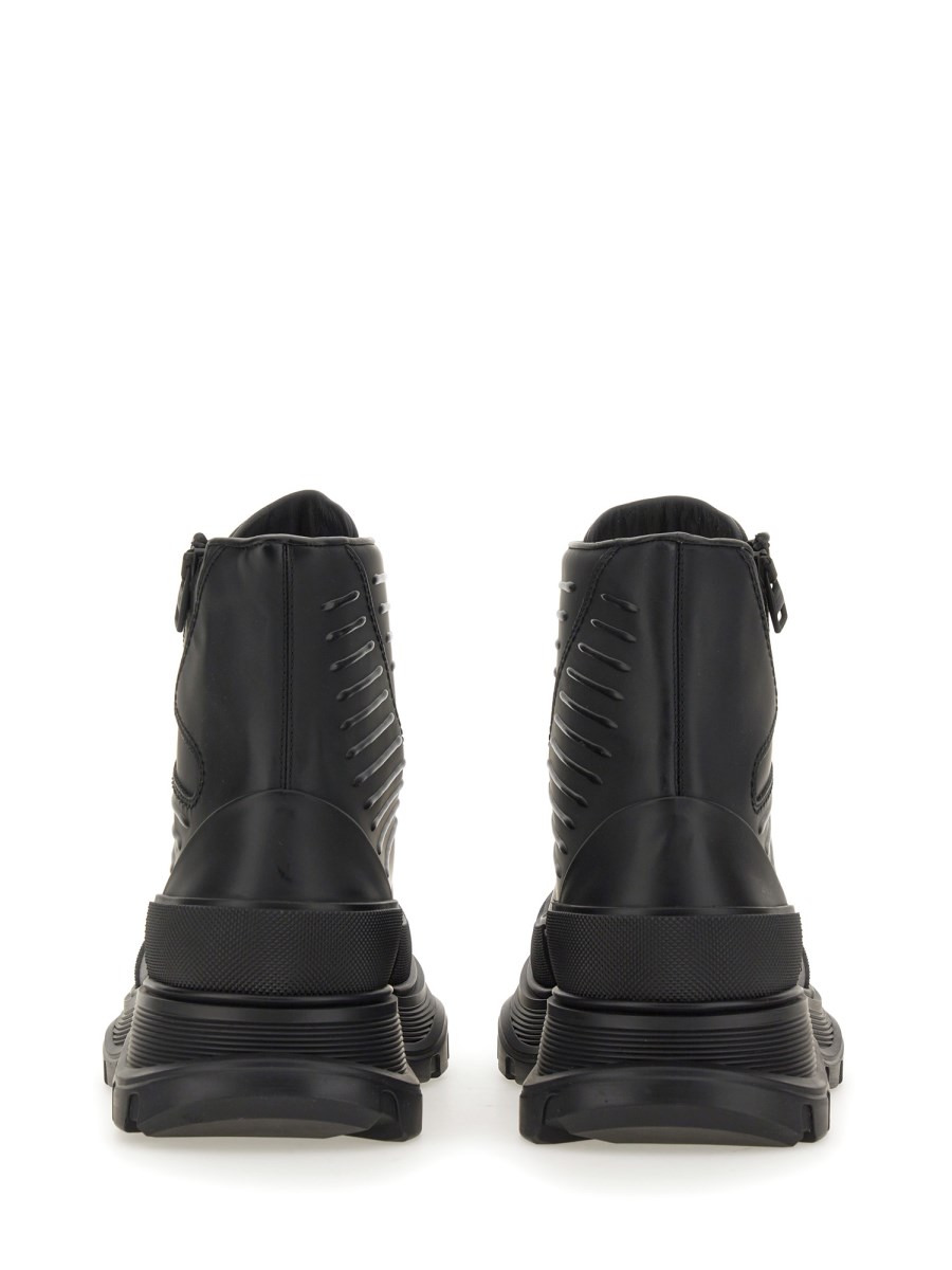 ALEXANDER McQUEEN STIVALE MOTO TREAD SLICK