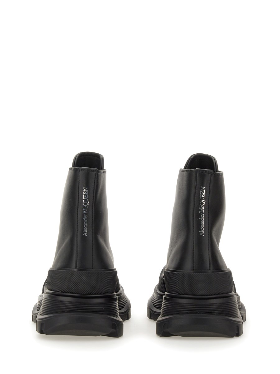 ALEXANDER McQUEEN STIVALETTO IN PELLE