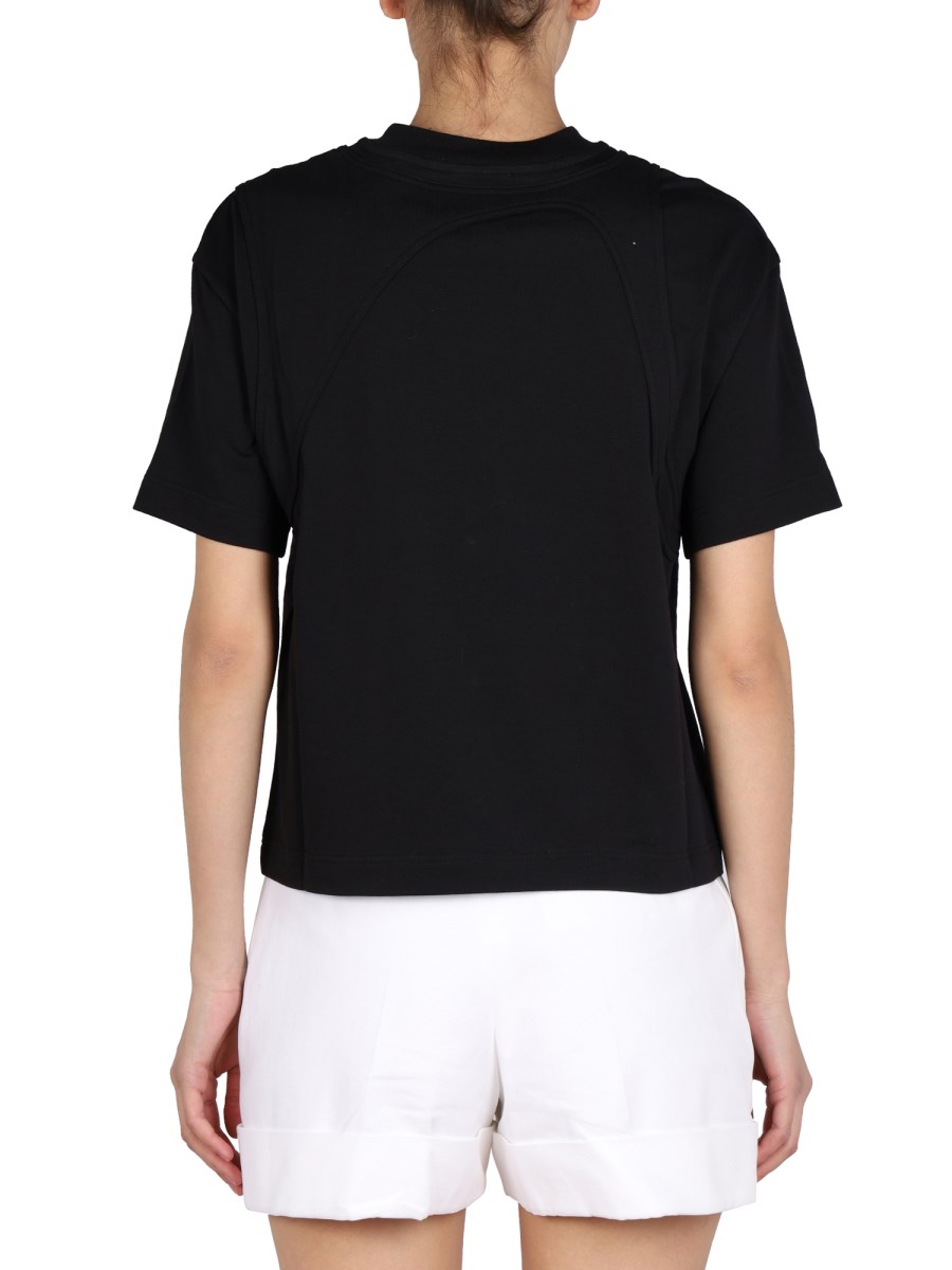 ALEXANDER McQUEEN T-SHIRT IN JERSEY DI COTONE