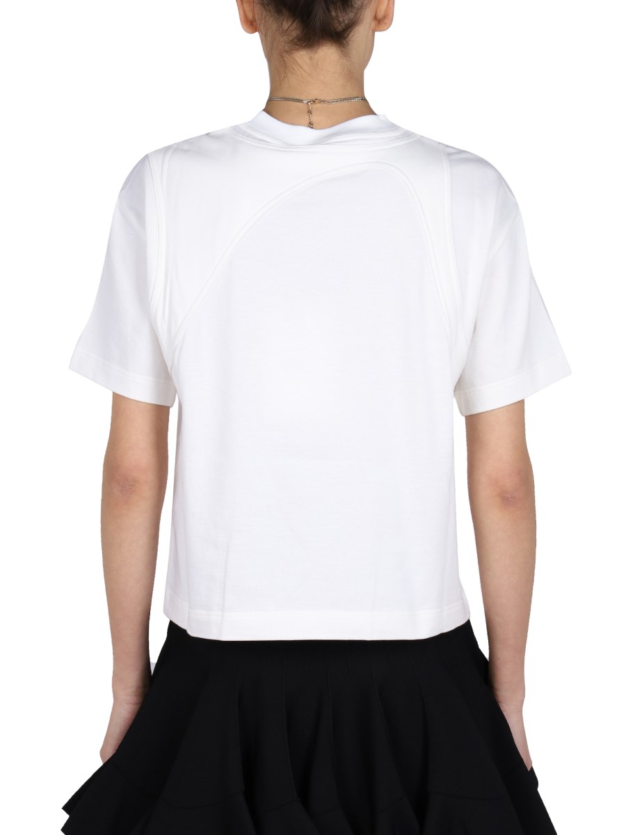 ALEXANDER McQUEEN T-SHIRT IN JERSEY DI COTONE
