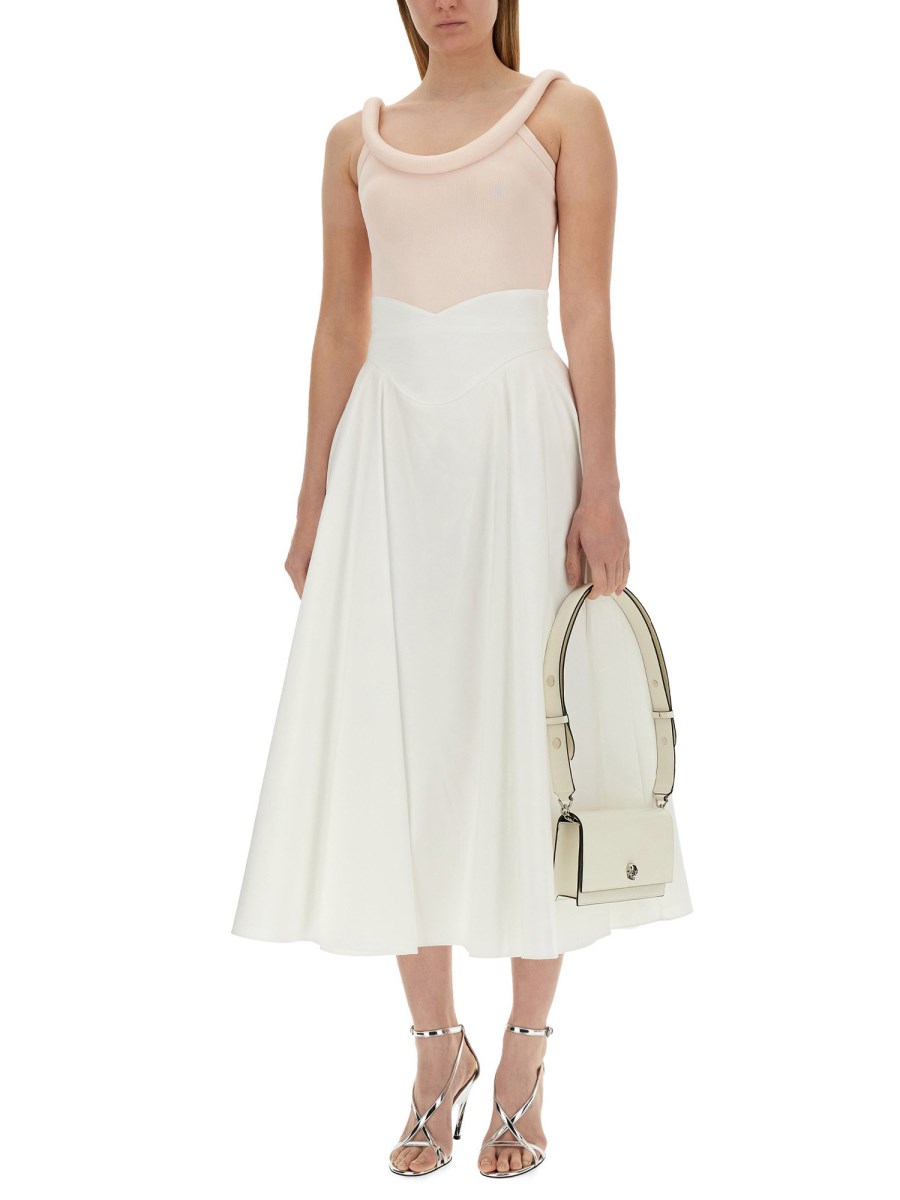 ALEXANDER McQUEEN TOP CON LOGO