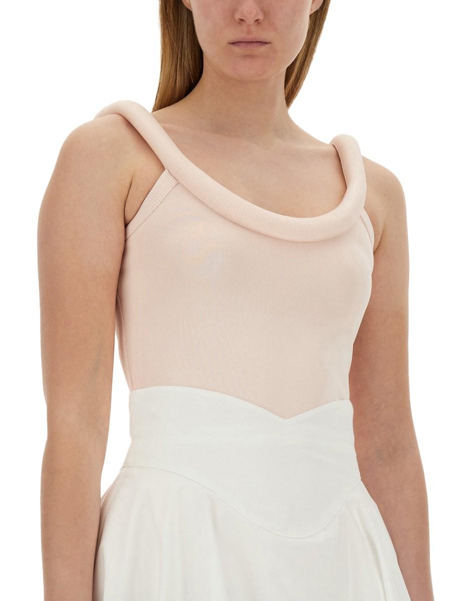 ALEXANDER McQUEEN TOP CON LOGO