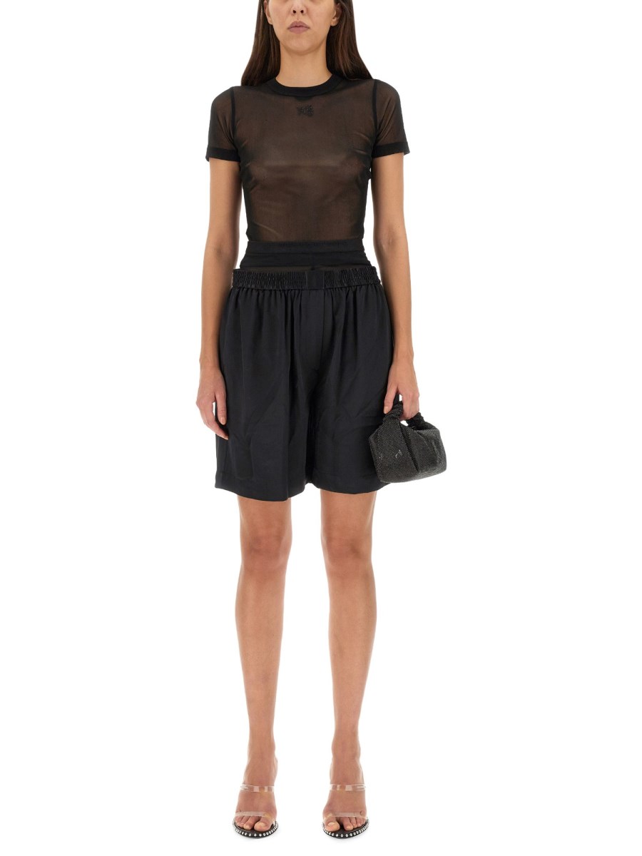ALEXANDER WANG BORSA SCRUNCHIE MINI IN RASO