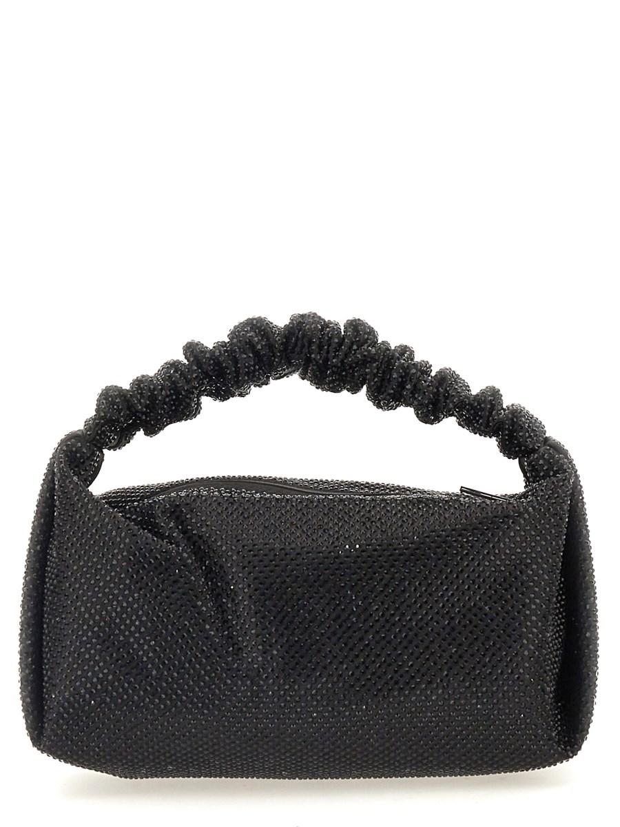 ALEXANDER WANG BORSA SCRUNCHIE MINI IN RASO