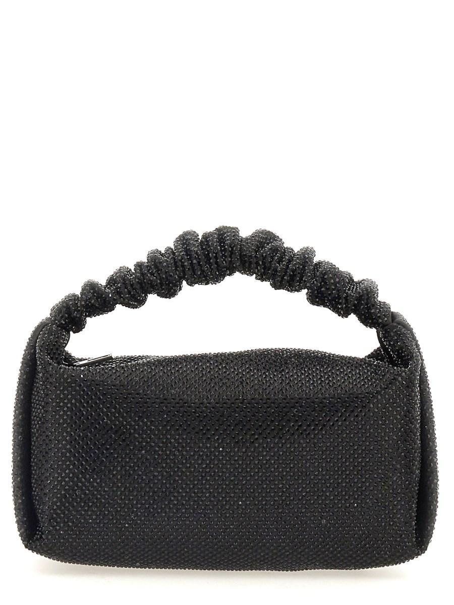 ALEXANDER WANG BORSA SCRUNCHIE MINI IN RASO