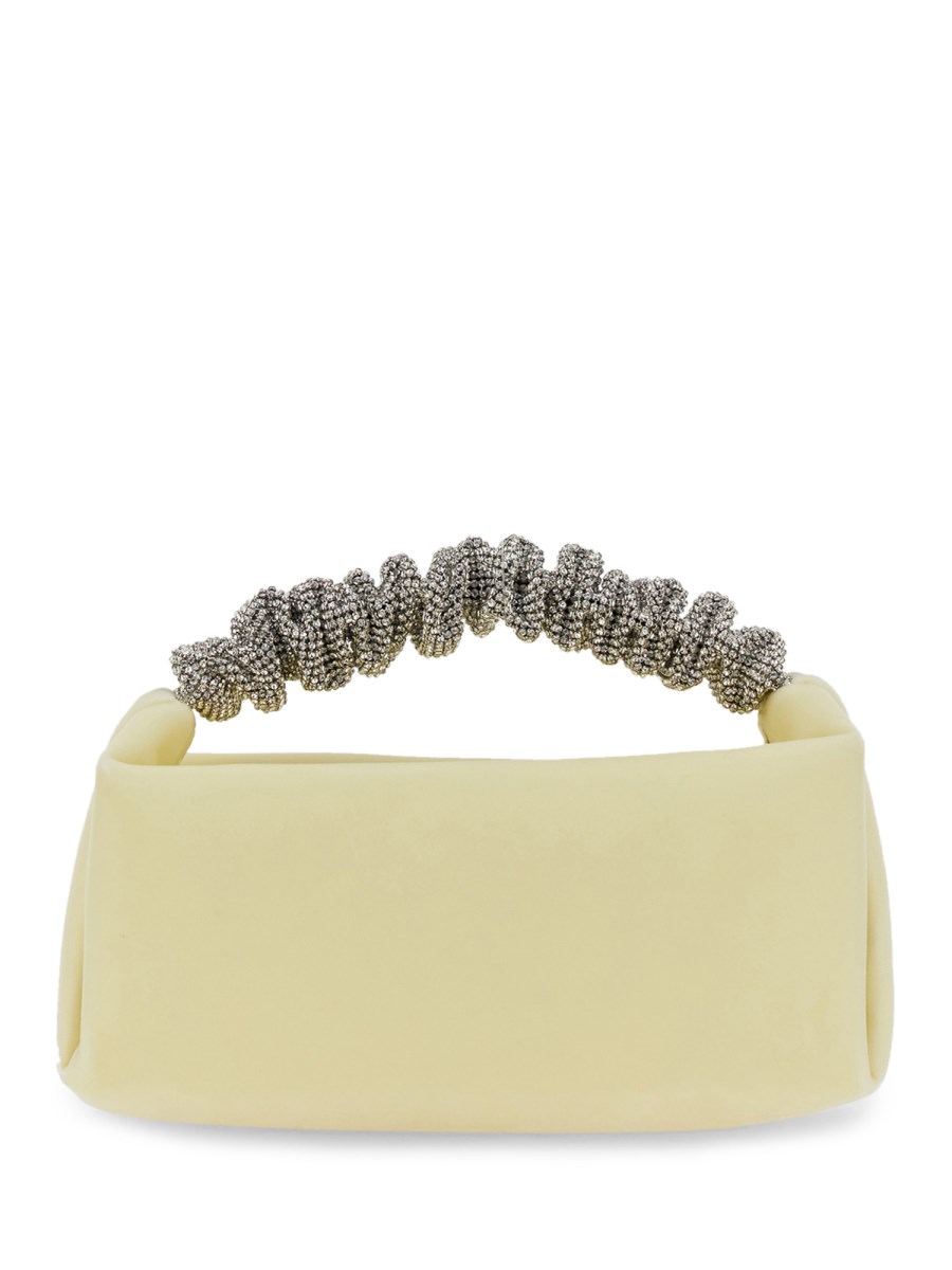ALEXANDER WANG BORSA SCRUNCHIE MINI IN VELLUTO