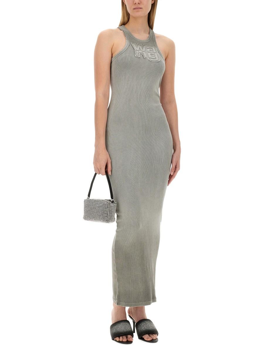 ALEXANDERWANG.T ABITO IN COTONE CON LOGO