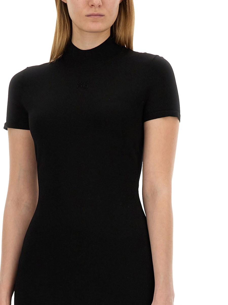 ALEXANDERWANG.T ABITO MINI IN MAGLIA DI VISCOSA