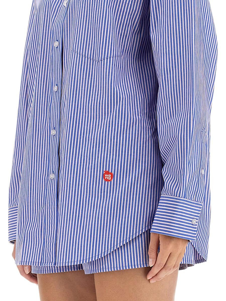 ALEXANDERWANG.T CAMICIA BOYFRIEND IN COTONE