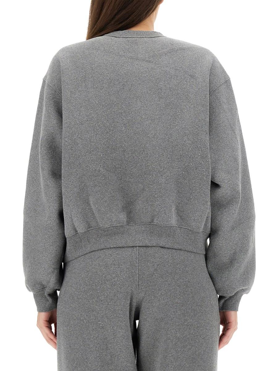 ALEXANDERWANG.T FELPA CON LOGO IN RILIEVO