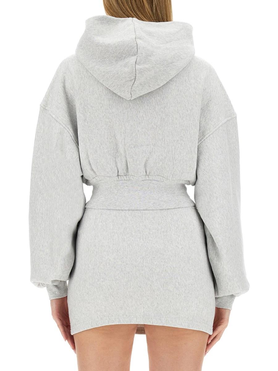 ALEXANDERWANG.T FELPA IN COTONE CON LOGO