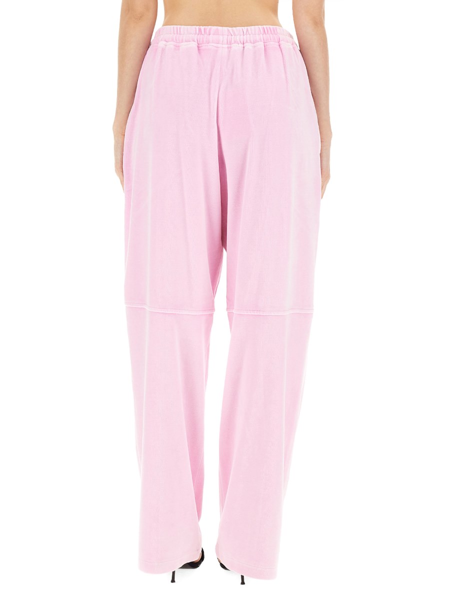ALEXANDERWANG.T PANTALONE JOGGING IN VELOUR