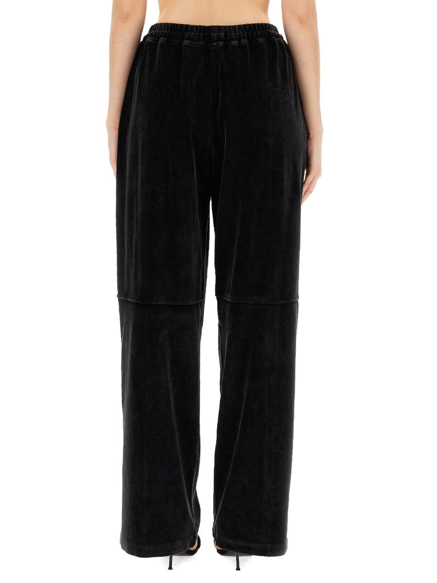 ALEXANDERWANG.T PANTALONE JOGGING IN VELOUR
