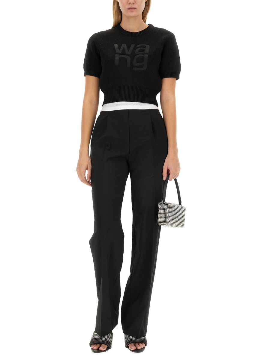 ALEXANDERWANG.T T-SHIRT CON LOGO